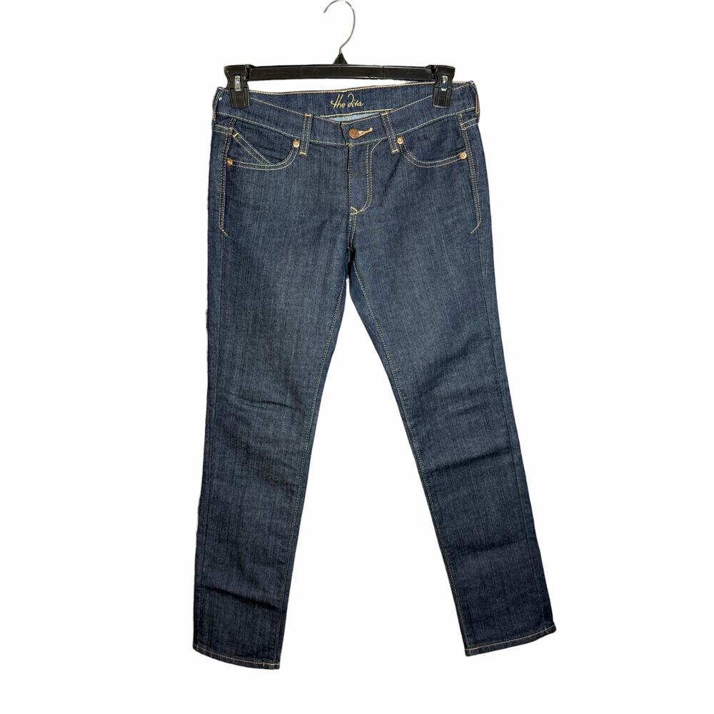 Old Navy The Diva Low - Rise Jeans Size 4 Short Dark Wash Denim